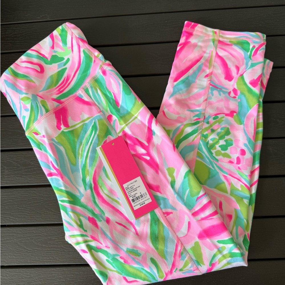 Lilly Pulitzer Weekender High Rise Crop - Croc My World - Size S - Like New
